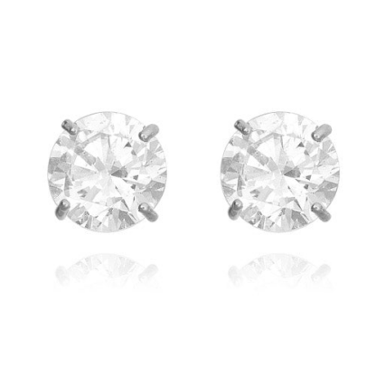 14K Round-Cut CZ - Image 4