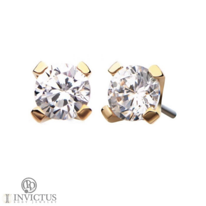 14K Prong-Set Gem - Image 4